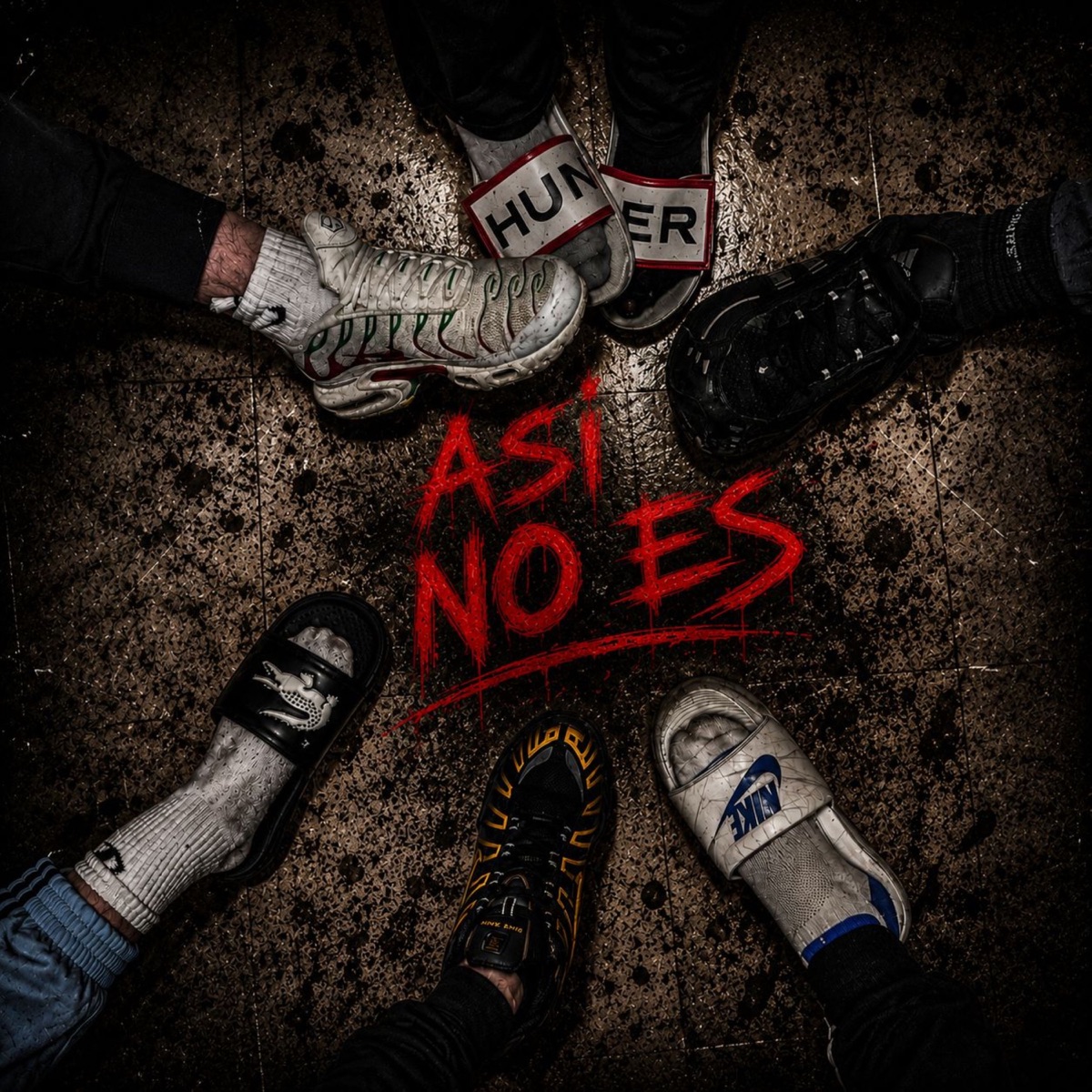 Así no es (feat. Marmol) - Single by Hassap, ARDO440, Jime, Wonka 4leb & Waje 4leb album cover