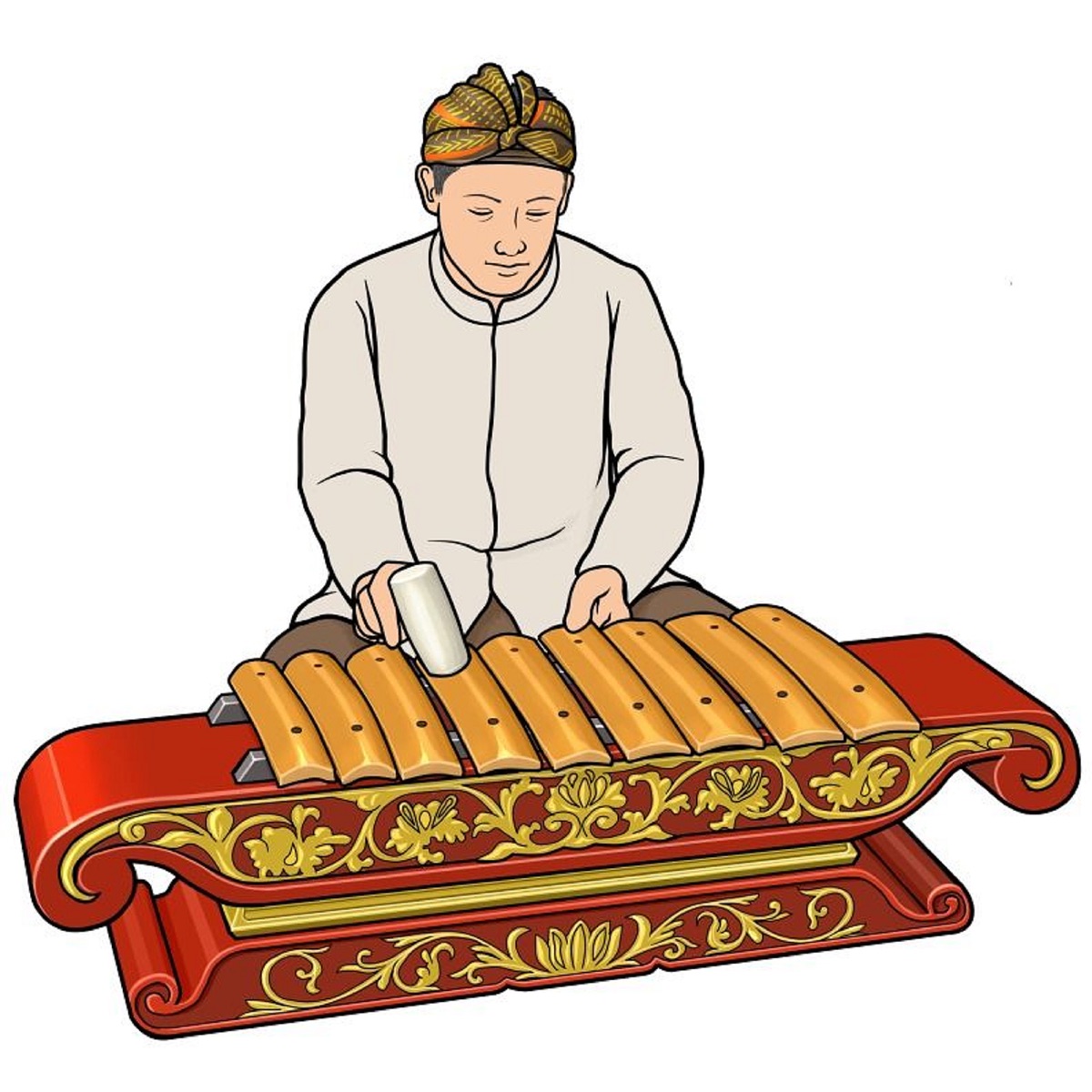Balinese Gamelan Music Tradition of Bali - Single by Hiqie album cover