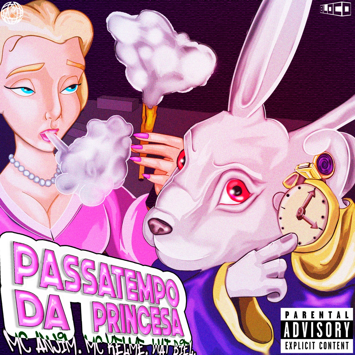 Passatempo da Princesa - Single by Mc Anjim, Mc kelme, Wat Biel & Anj Beatz album cover