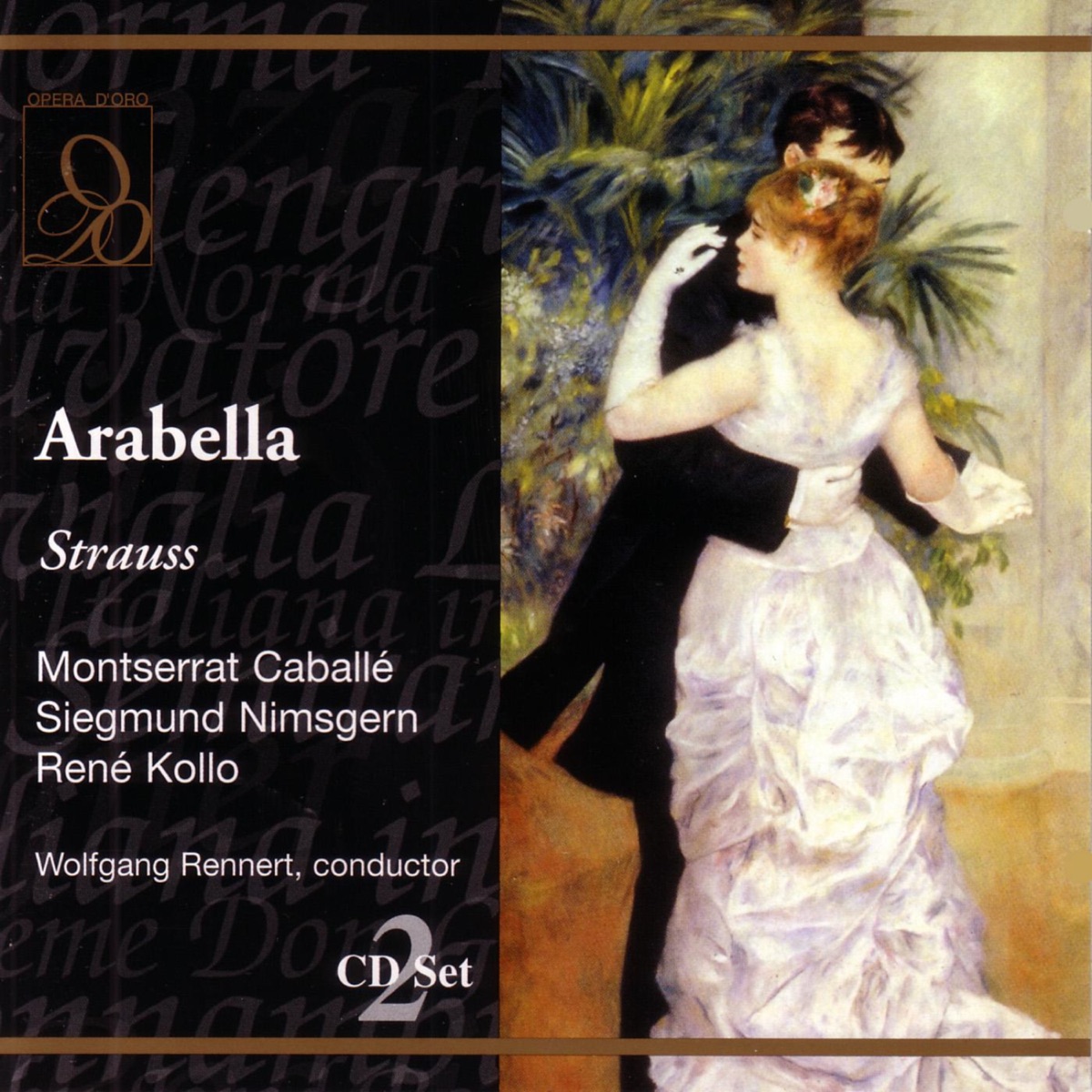 Strauss: Arabella by Montserrat Caballé, René Kollo & Wolfgang Rennert album cover