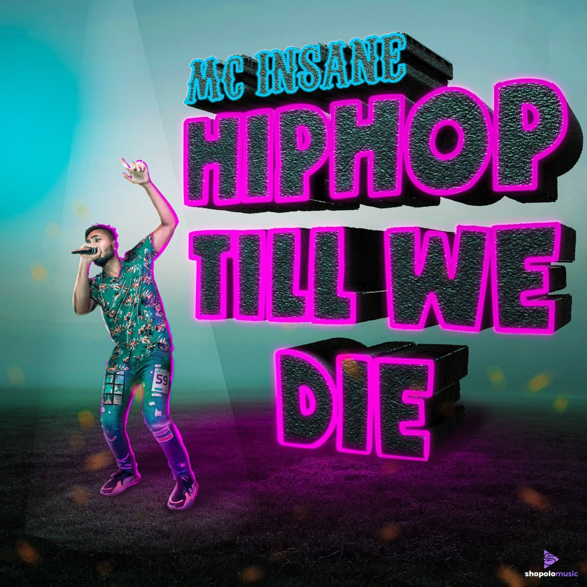 Hiphop Till We Die - Single by MC INSANE album cover