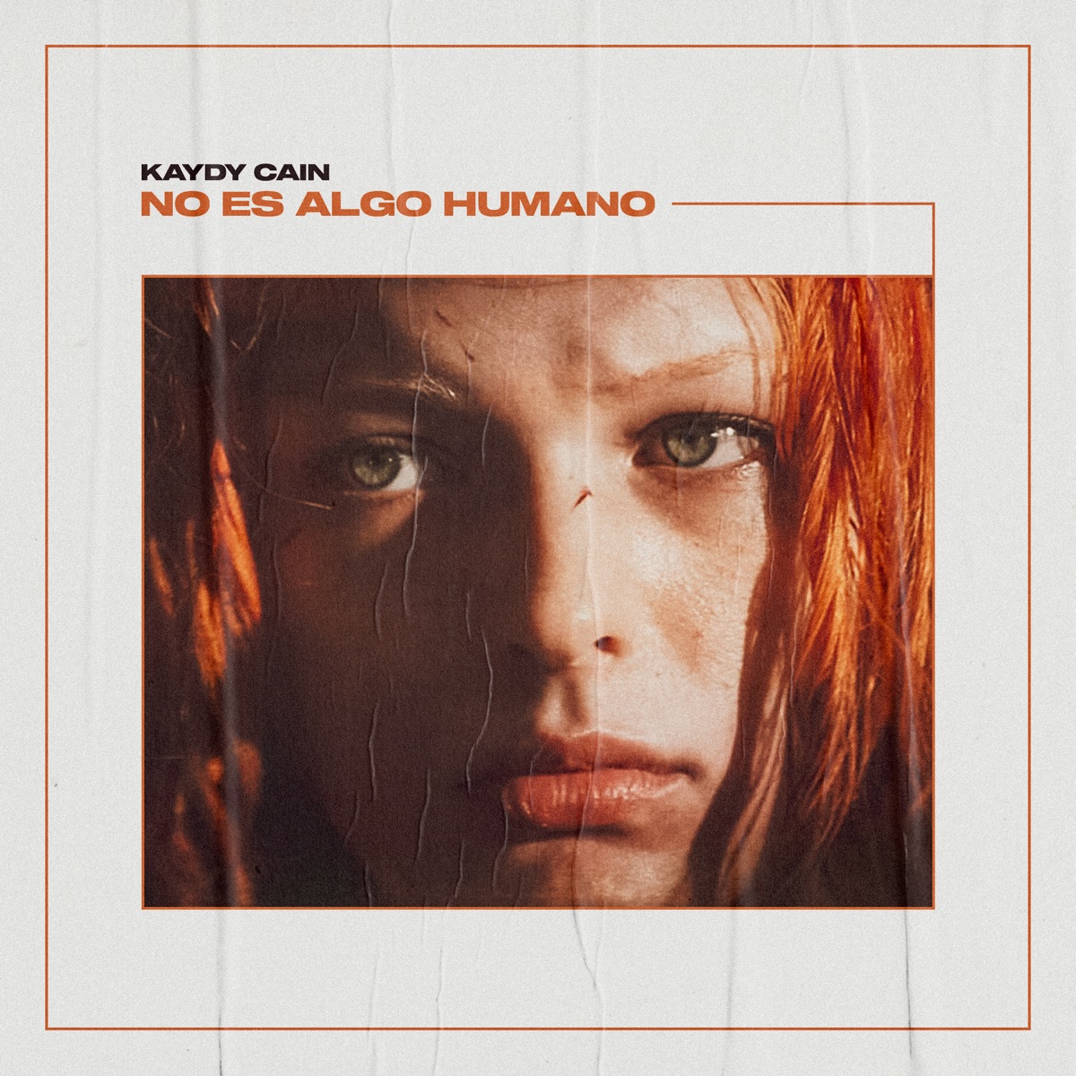 No Es Algo Humano - Single by Kaydy Cain & Los del Control album cover