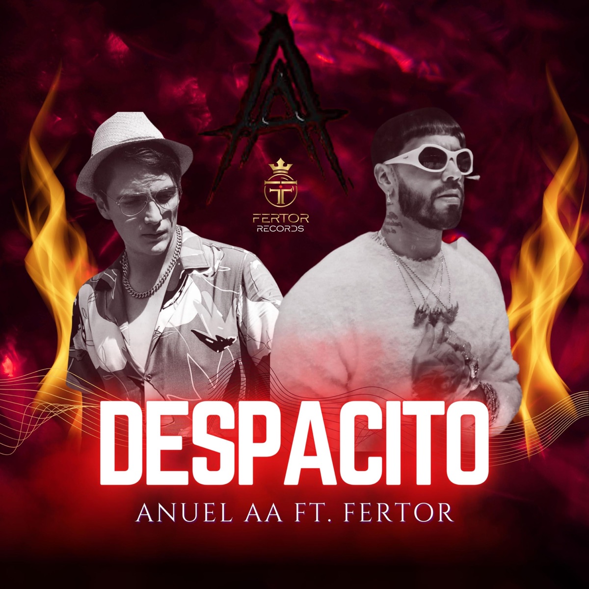 Despacito (feat. Anuel ia) - Single by Fertor album cover