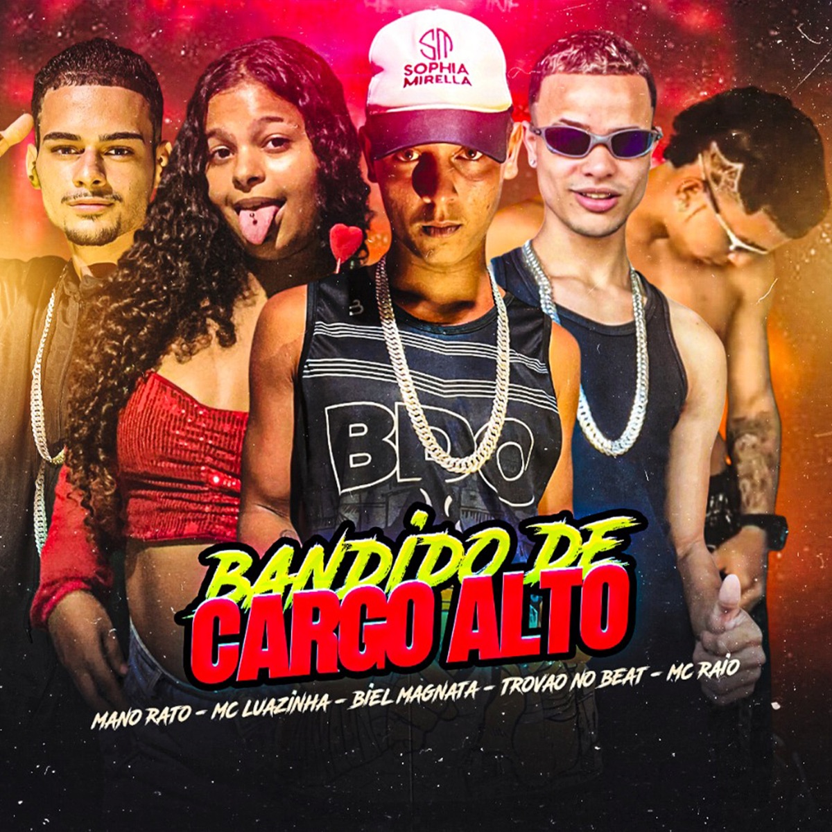 Bandido de Cargo Alto (feat. Biel magnata) - Single by Mc Luazinha, Mano Rato & Mc Raio album cover