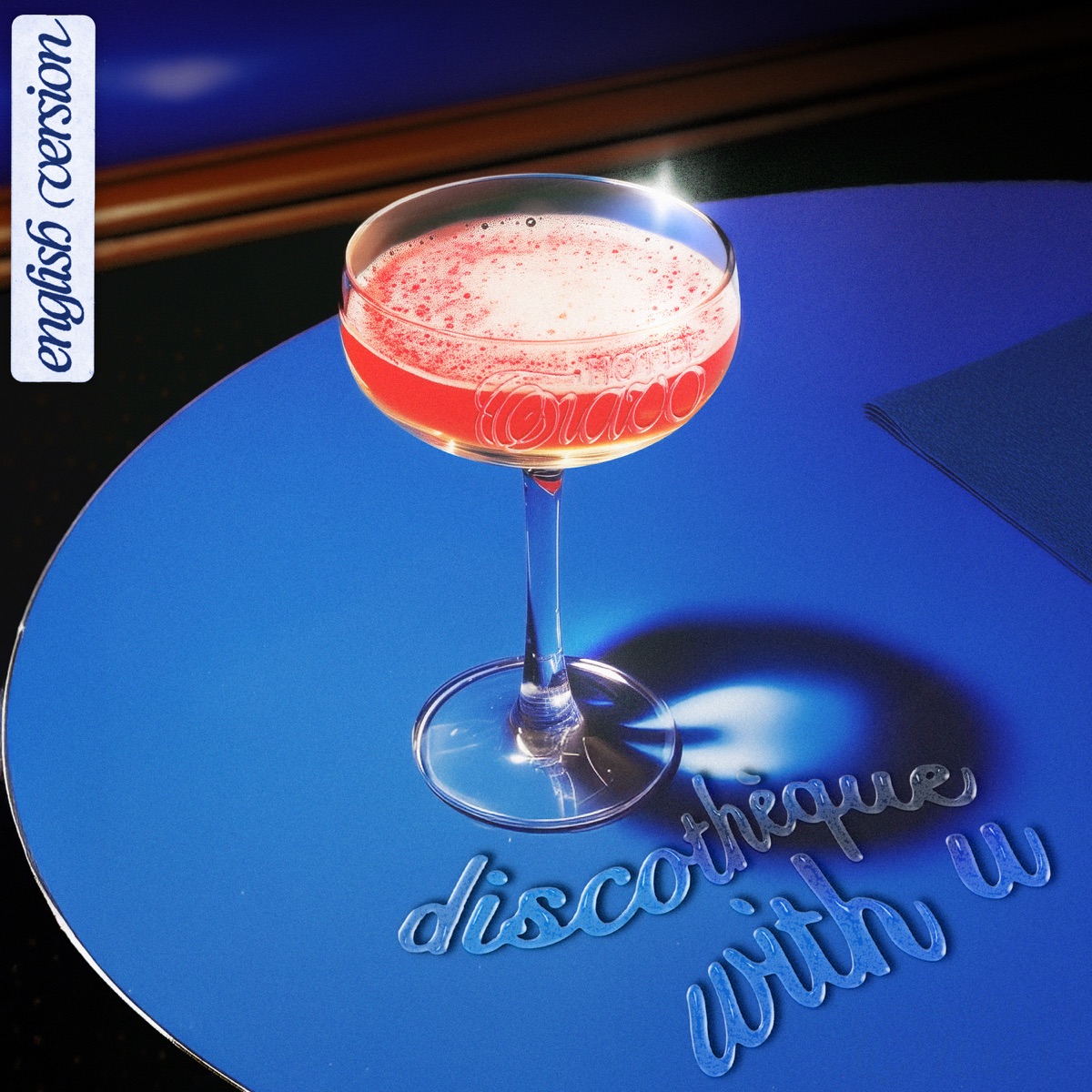 discothèque with u (english version) - Single by Tiavo album cover