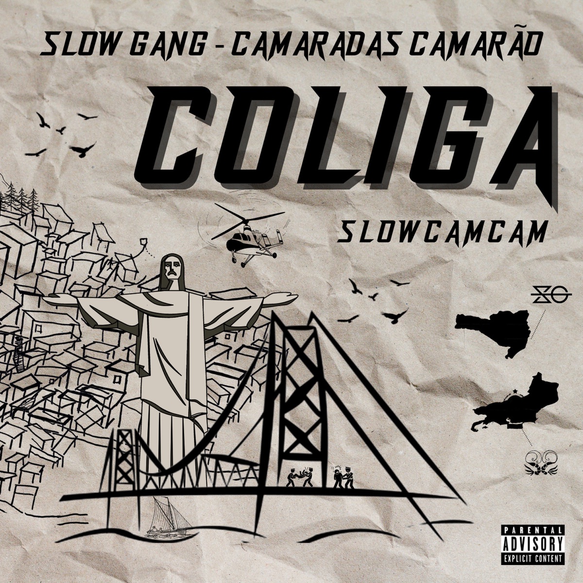 Coliga - Single by Slow Gang & Camaradas Camarão album cover