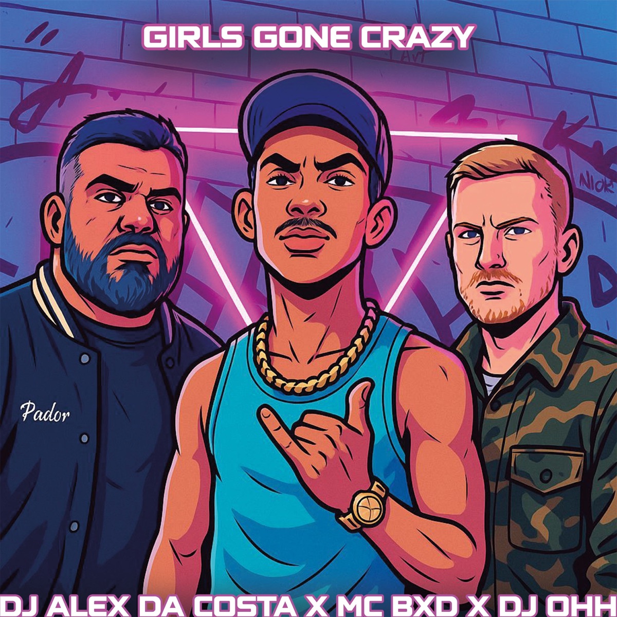 Girls Gone Crazy (feat. DJ Ohh & MC BXD) - Single by DJ Alex Da Costa album cover