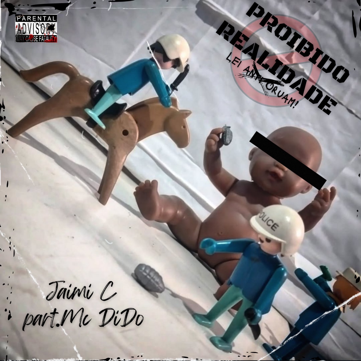 Proibido Realidade (Lei Anti Oruam) [feat. Mc Dido & Eliboy] - Single by jaimi c album cover
