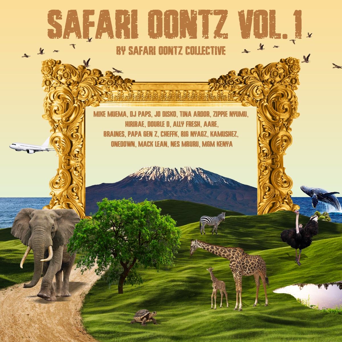 Safari Oontz Vol. 1 by The Safari Oontz Collective album cover