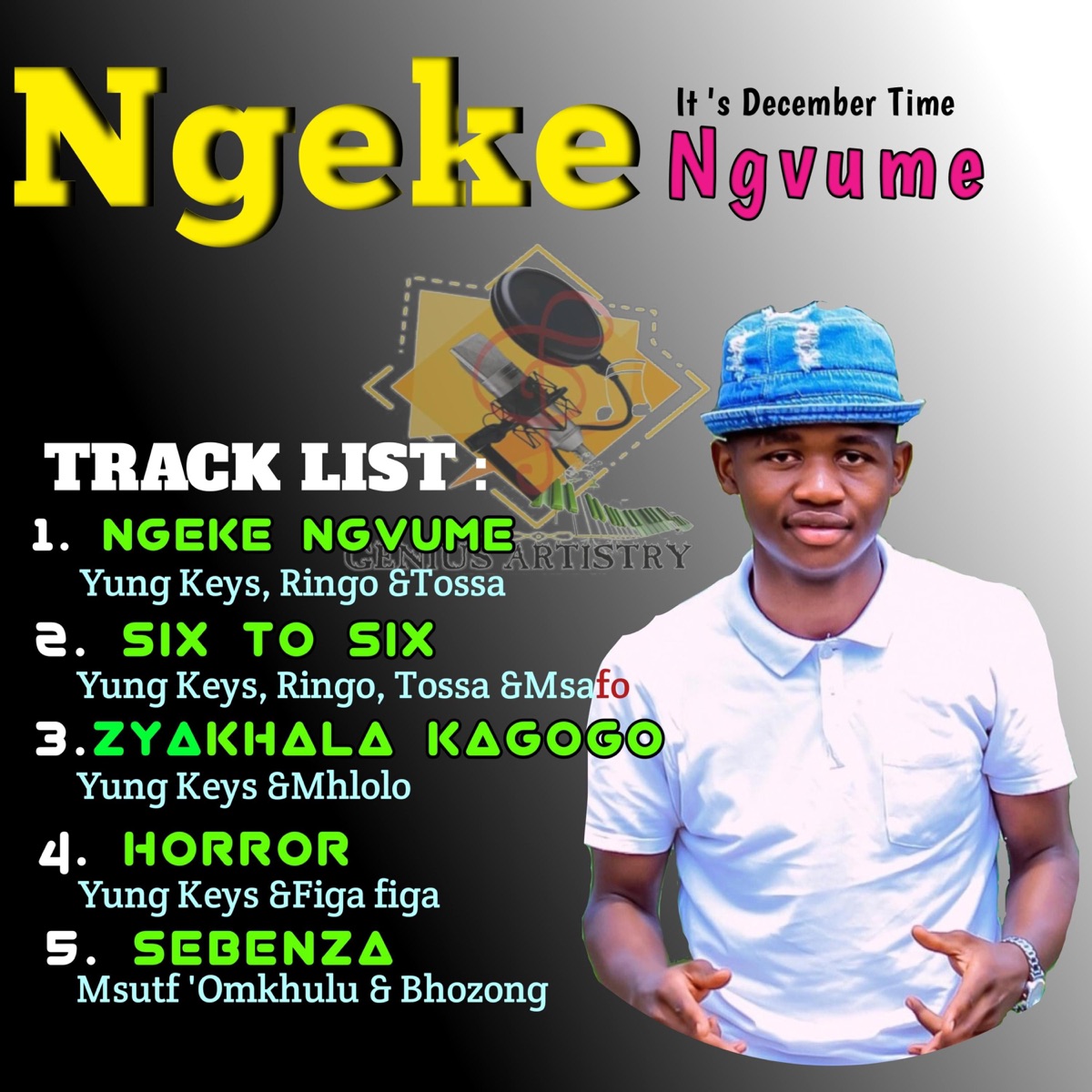 Ngeke Ngvume EP by Yung Keys album cover