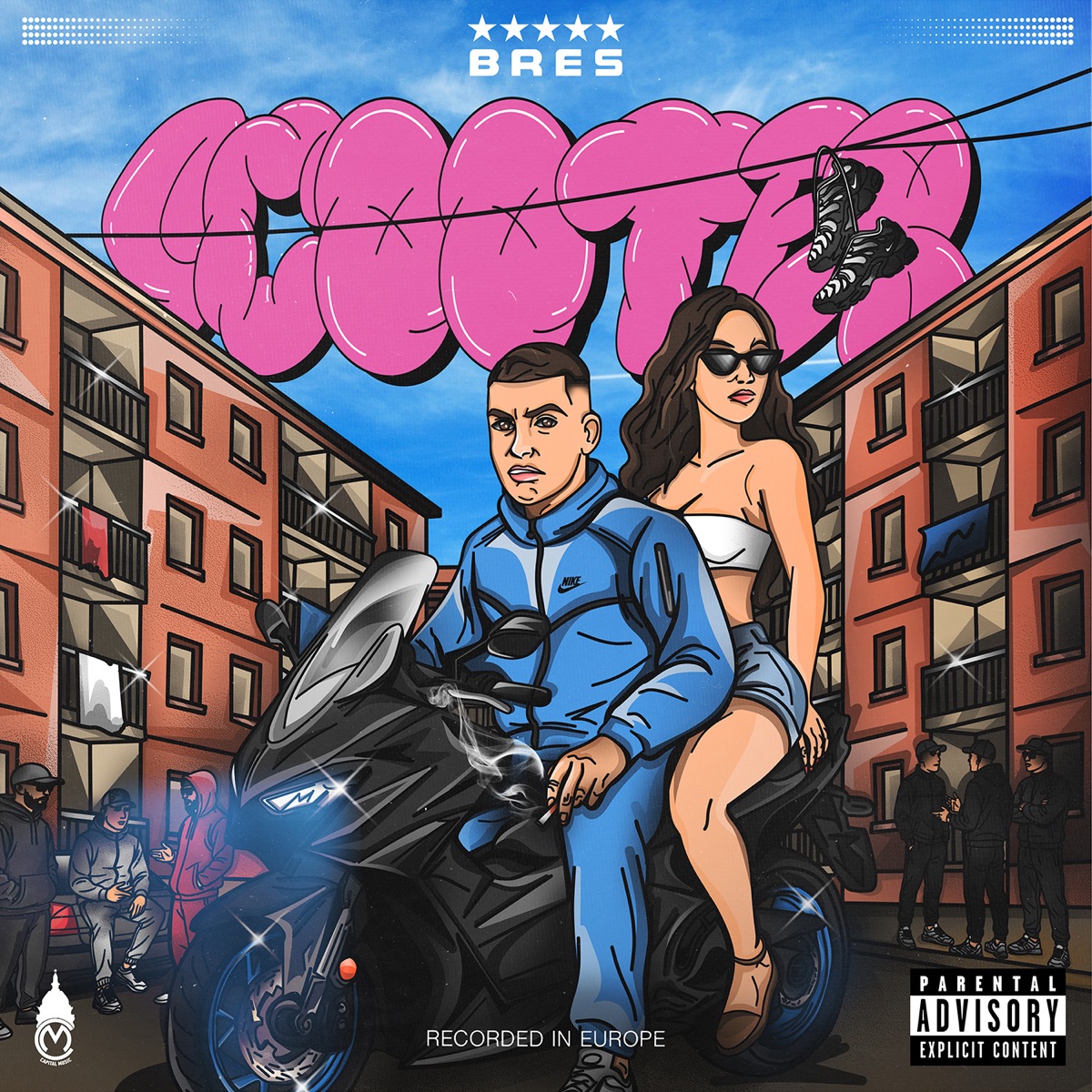 Scooter - Single by Bres & PAR1S album cover