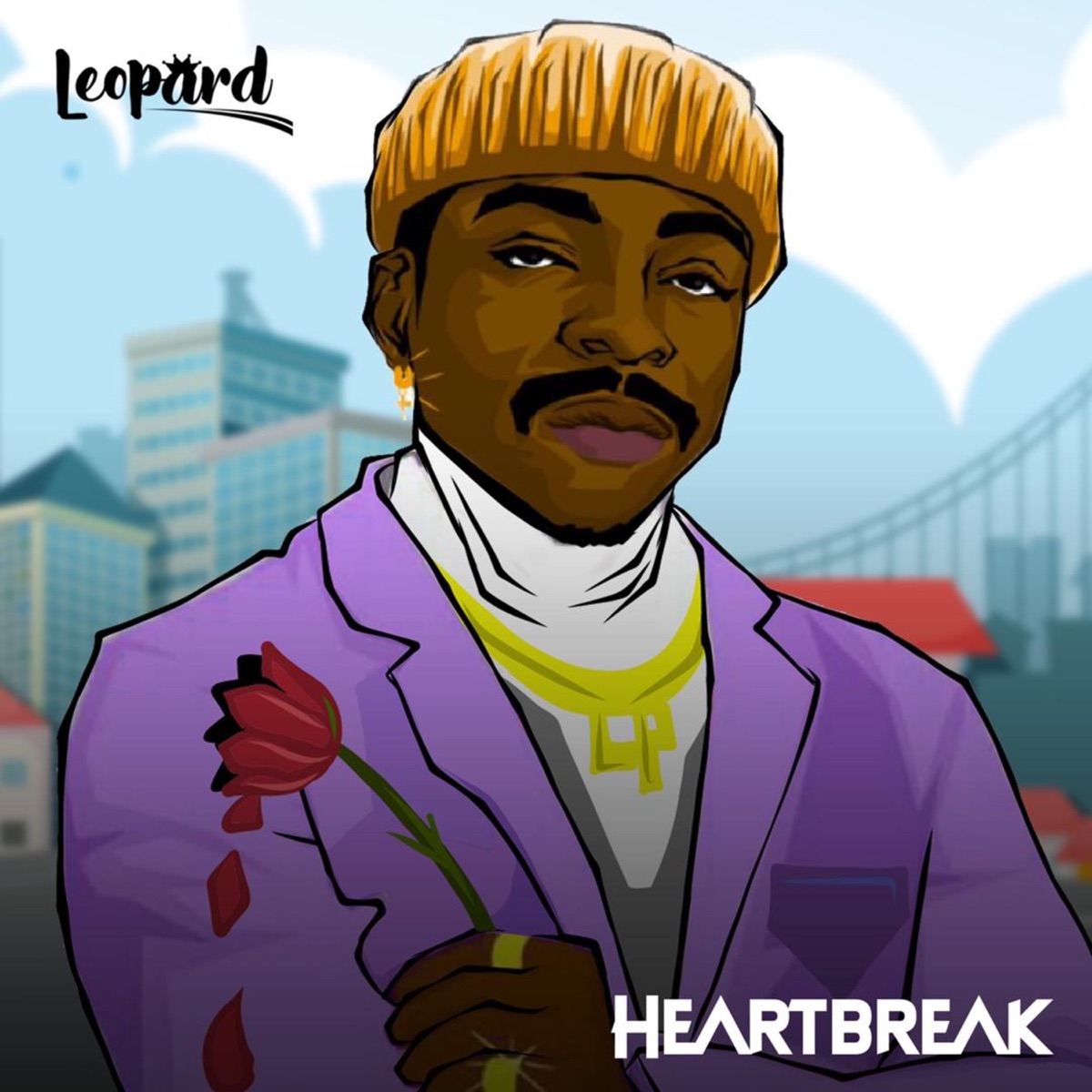 Heartbreak - Single by Leopard album cover