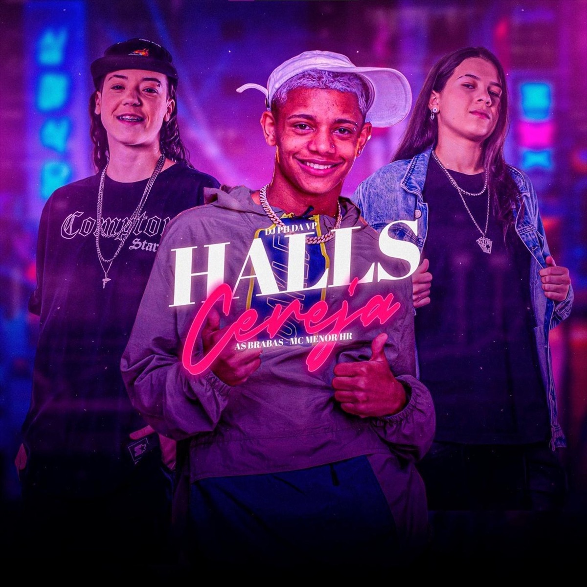 Halls Cereja - Single by MC MENOR HR, Brabas & DJ PH DA VP album cover