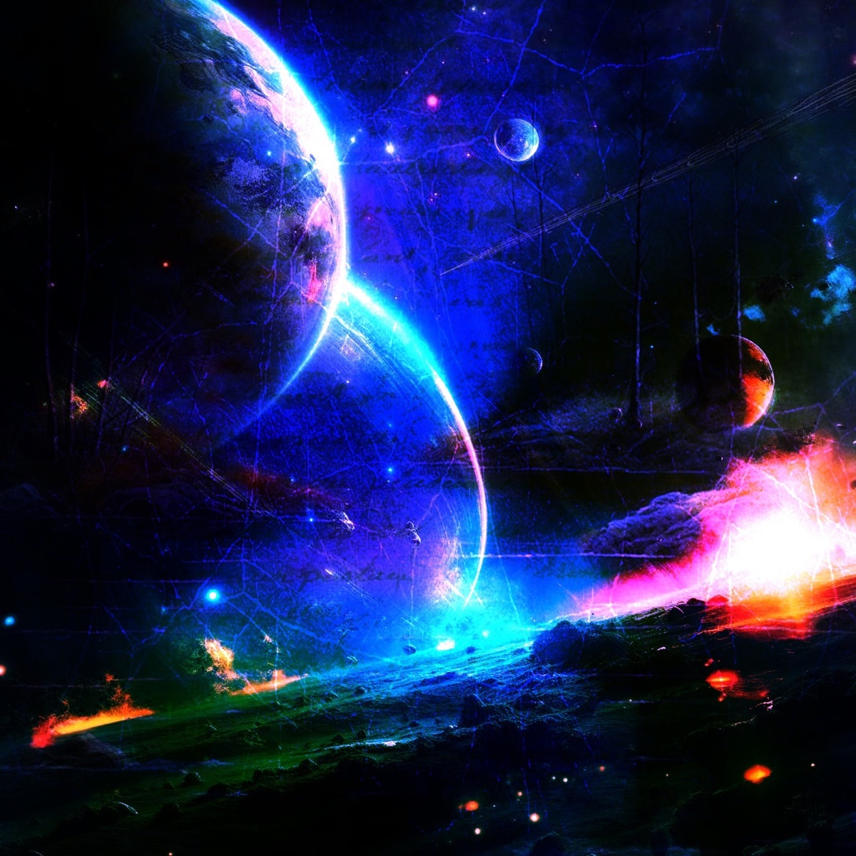 Space Room - Single by Jaman2 & TEA CREEP album cover