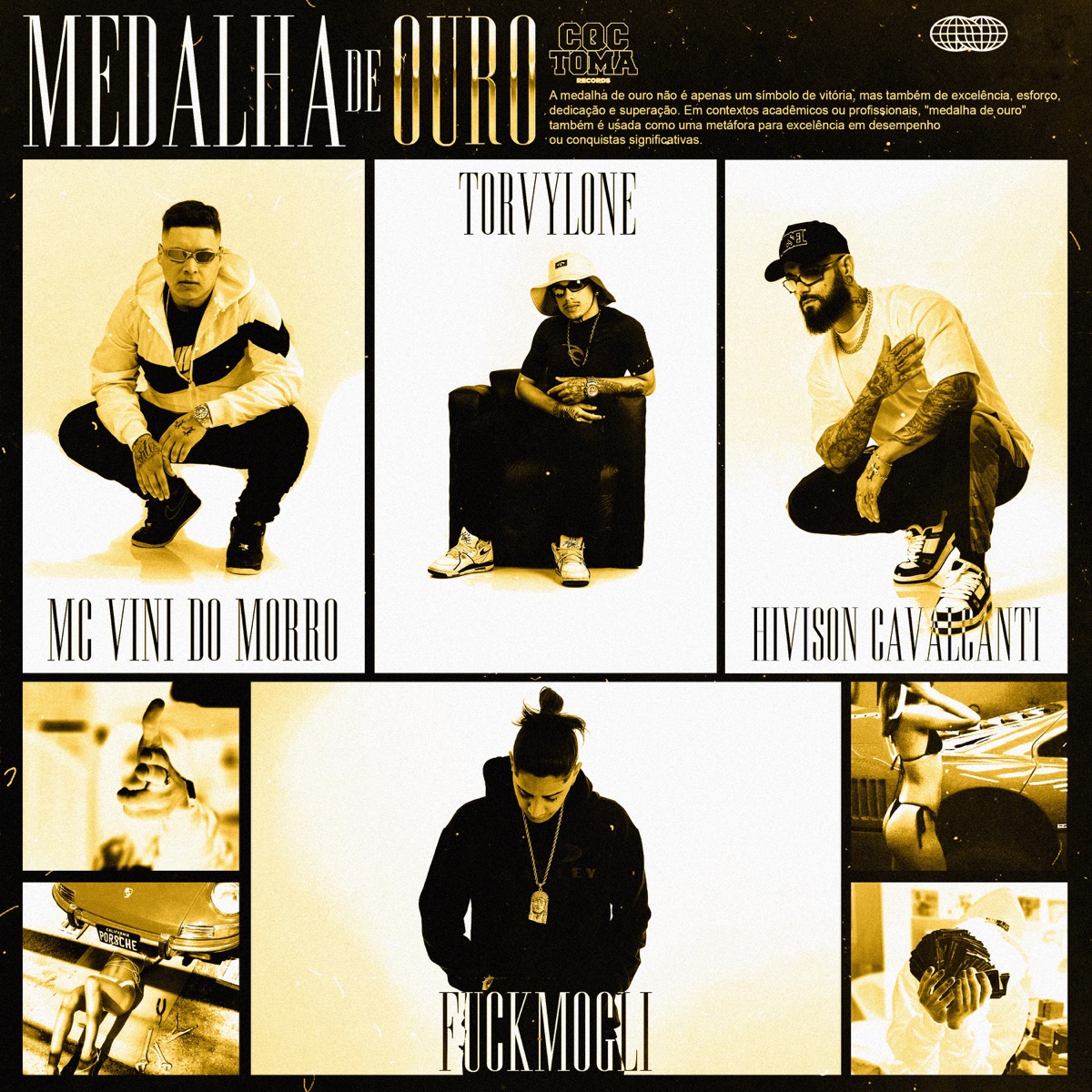 Medalha de Ouro - Single by Torvylone, MC Vini do Morro, Fuckmogli & Hivison Cavalcanti album cover