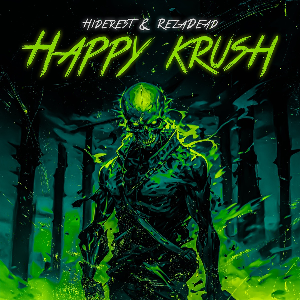 Happy Krush - Single by Hiderest & RezaDead album cover
