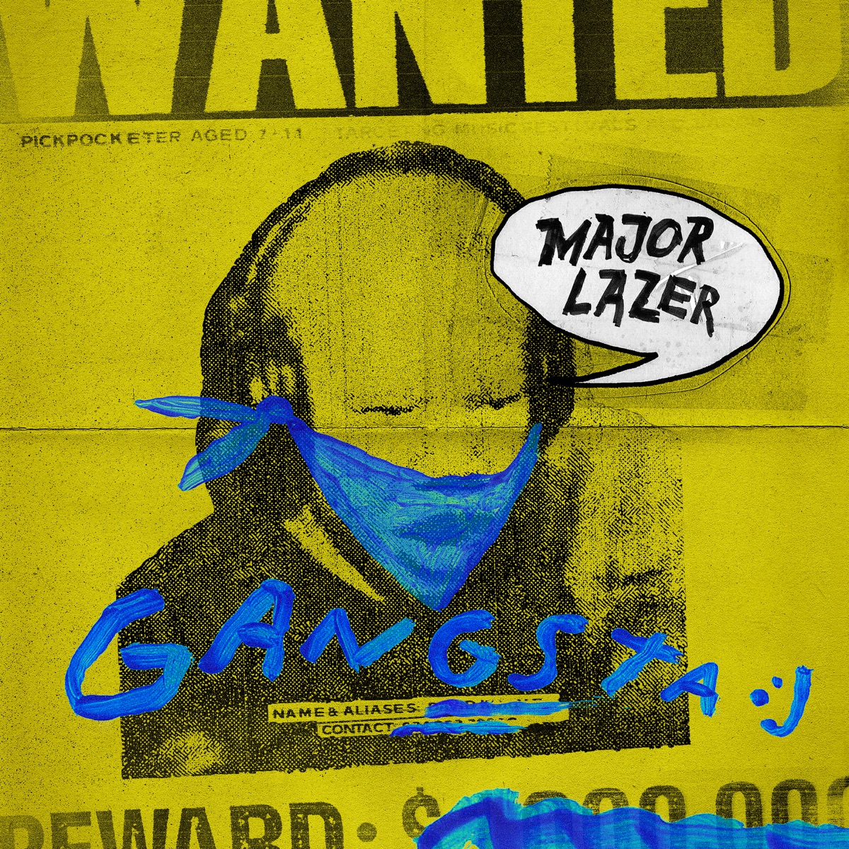 GANGSTA - Single by Major Lazer, Diplo, Busy Signal & Kybba album cover