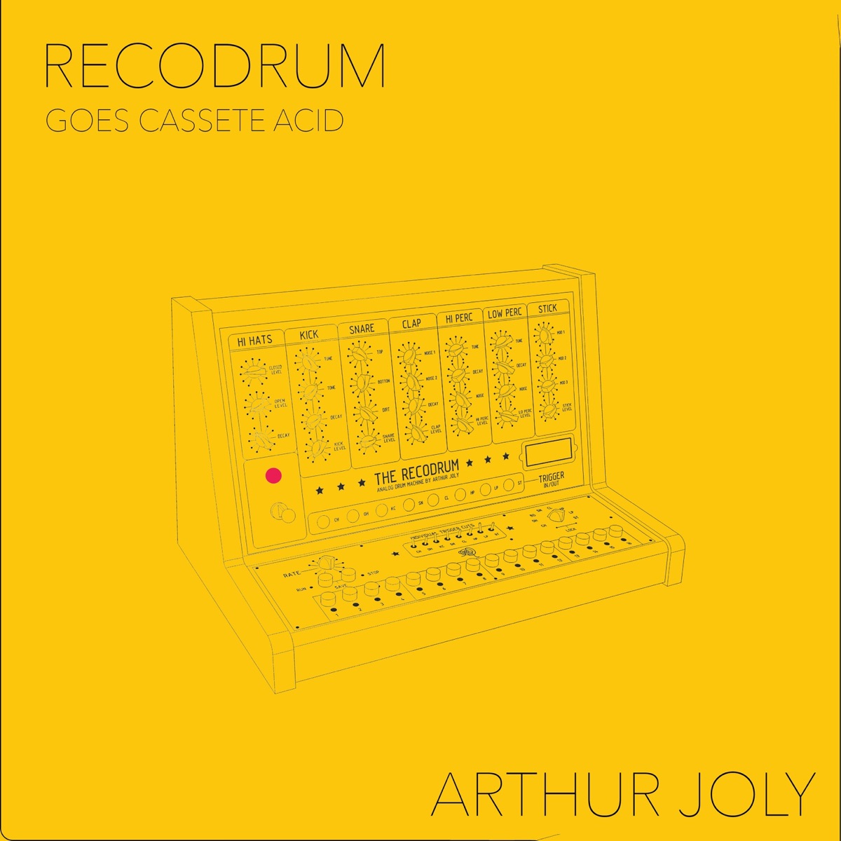 RECODRUM GOES CASSETE ACIDS by Arthur Joly album cover