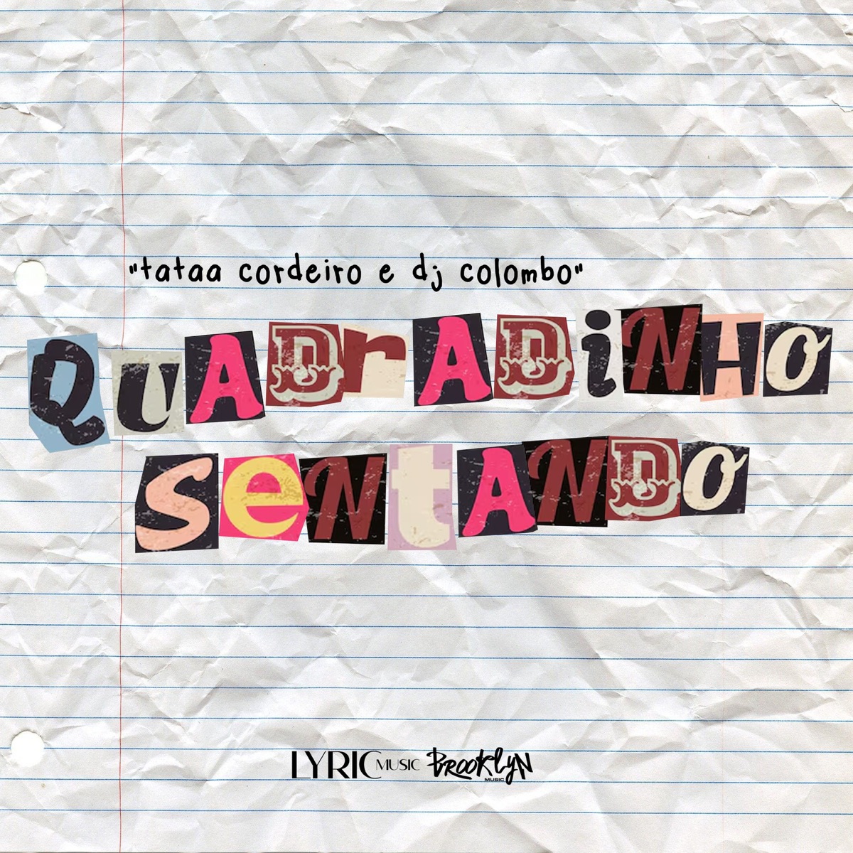 QUADRADINHO SENTANDO - Single by TATAA CORDEIRO & Dj Colombo album cover