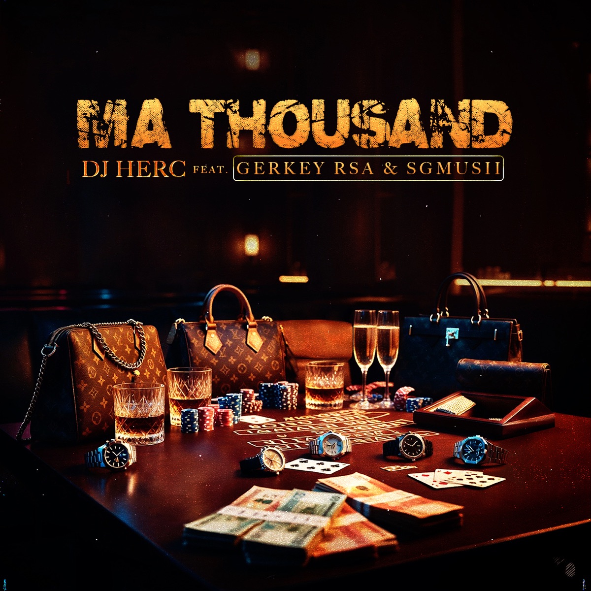 Ma Thousand (feat. Gerkey rsa & Sgmusii) - Single by DJ Herc album cover