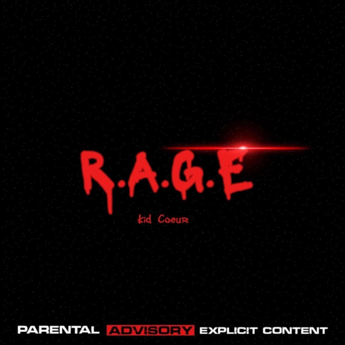 R.A.G.E by Kid coeur album cover