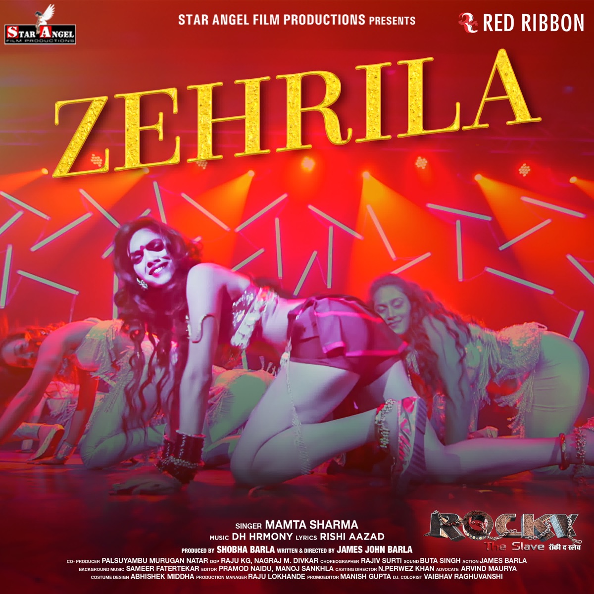 Zehrila (From "Rocky - The Slave") - Single by Mamta Sharma, DH Hrmony & Rishi Aazad album cover