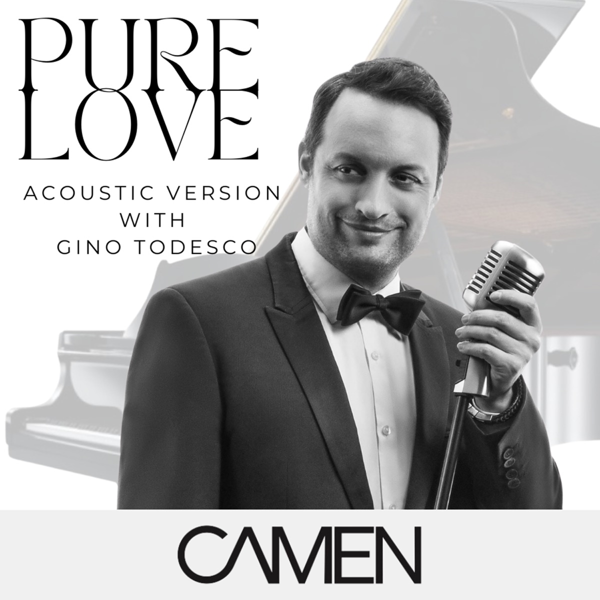 Pure Love (Acoustic Version - Official Song - Stiftung Wunderlampe) - Single by Camen album cover
