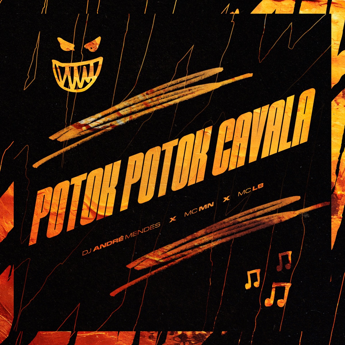 POTOK POTOK CAVALA (feat. MC MN & MC LB) - Single by DJ André Mendes album cover
