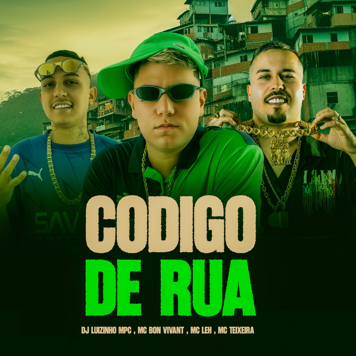Codigo de Rua - Single by Mc Bon Vivant, Mc Leh & MC Teixeira album cover