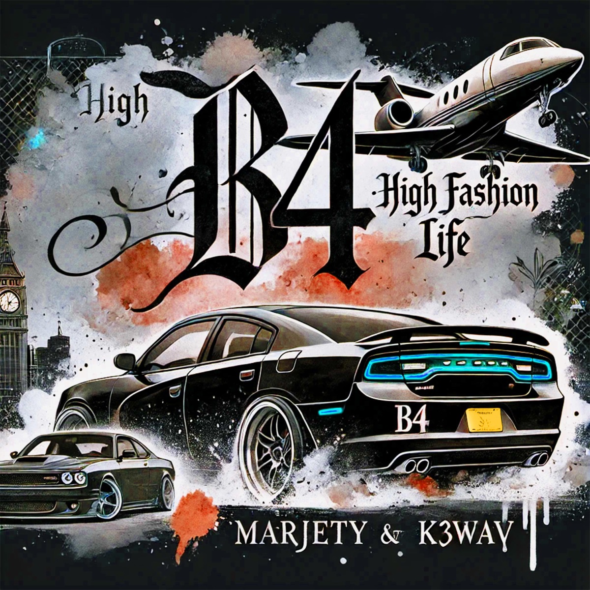 ##B4HIGHFASHIONLIFE - EP by Marjety & K3WAV album cover