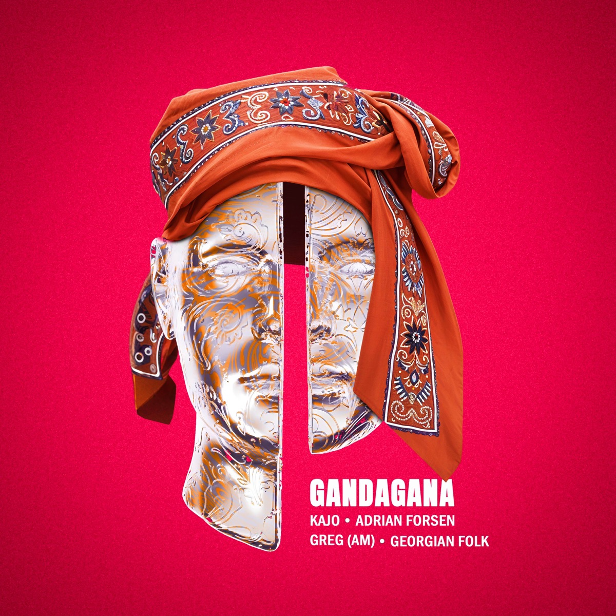 Gandagana - Single by Kajo, Adrian Forsén, Georgian Folk & GREG (AM) album cover