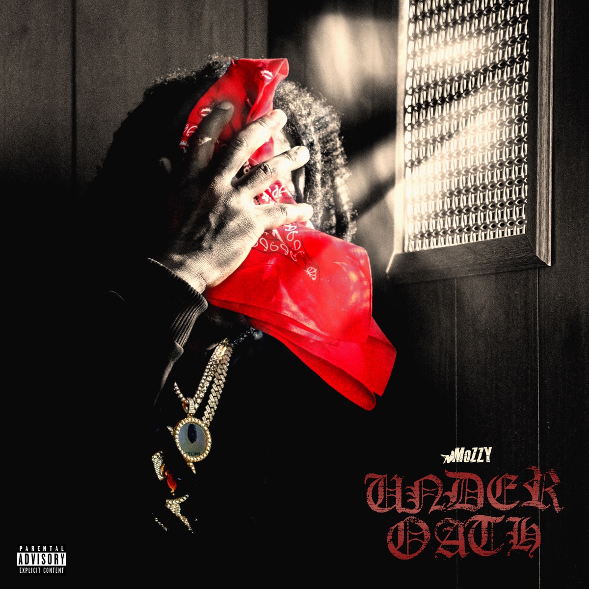 UNDER OATH by Mozzy album cover artwork