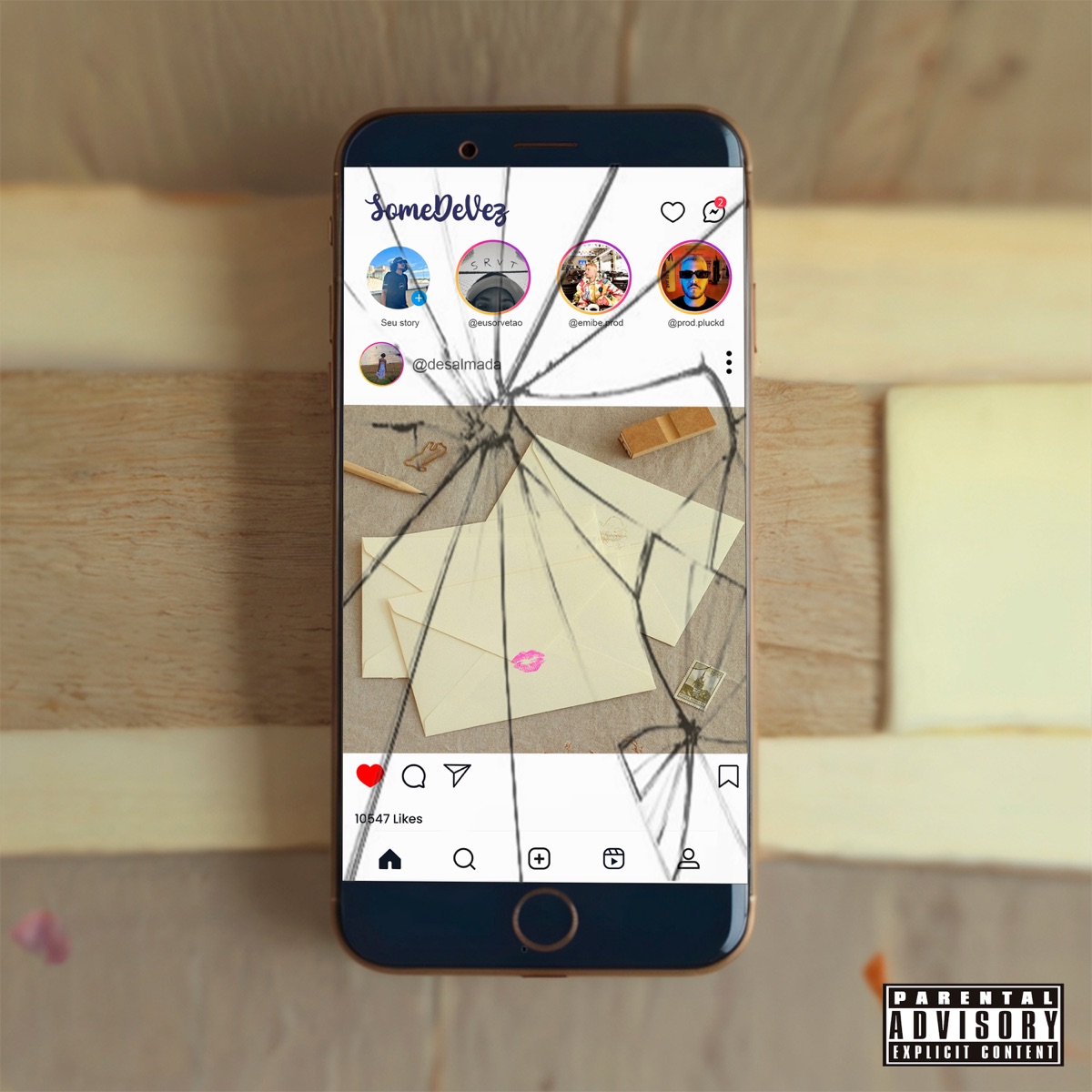 Some de Vez - Single by Mourrice, ehssi & Emibe album cover