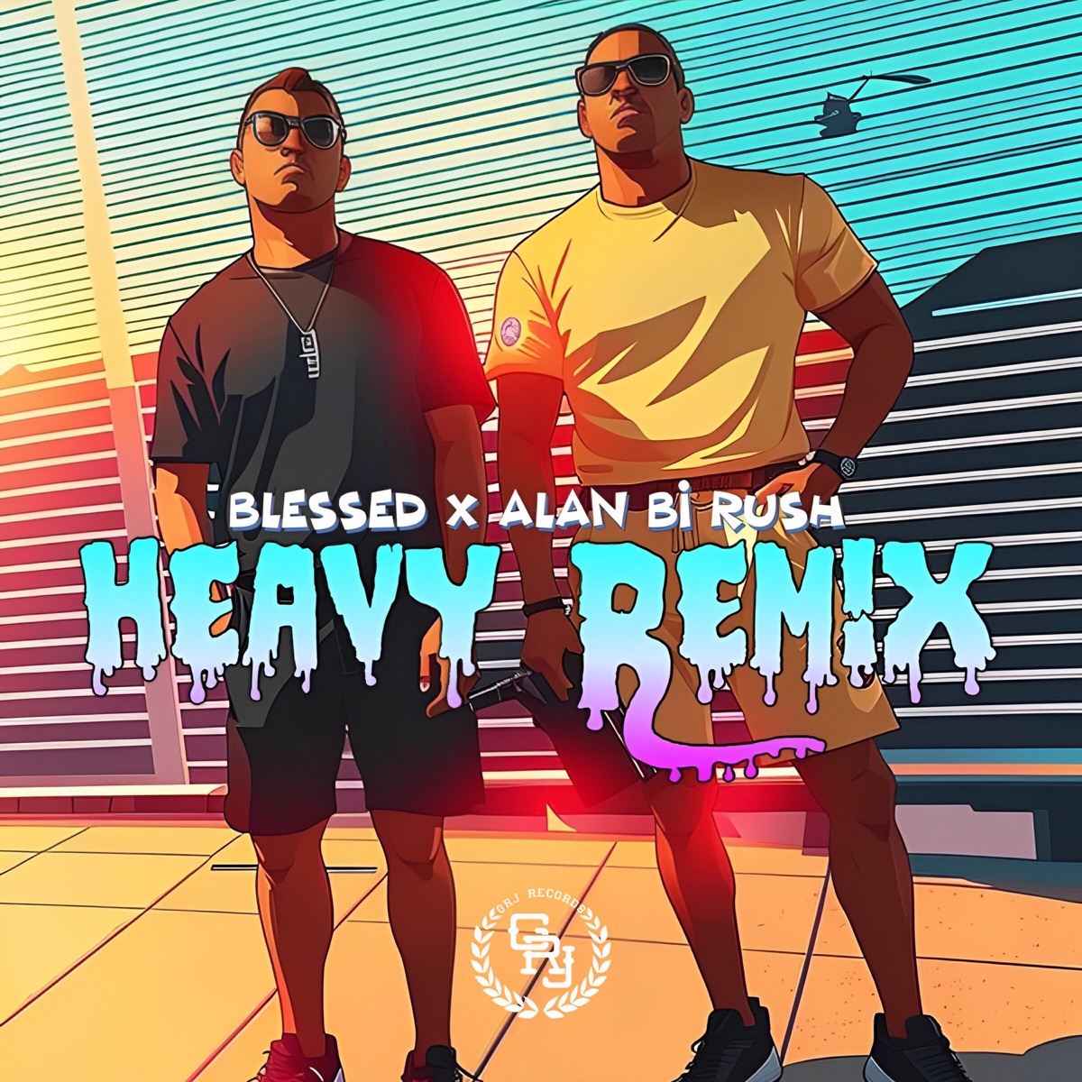 Heavy (Remix) - Single by Alan Bi Rush & Blessed013 album cover