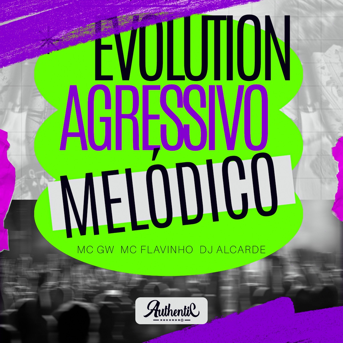 Evolution Agressivo Melodico - Single by DJ Alcarde, MC GW & MC Flavinho album cover
