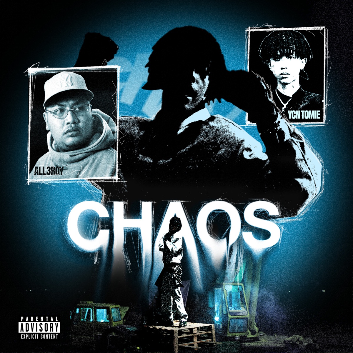 Chaos - Single by La Cima, YCN Tomie & All3rgy album cover