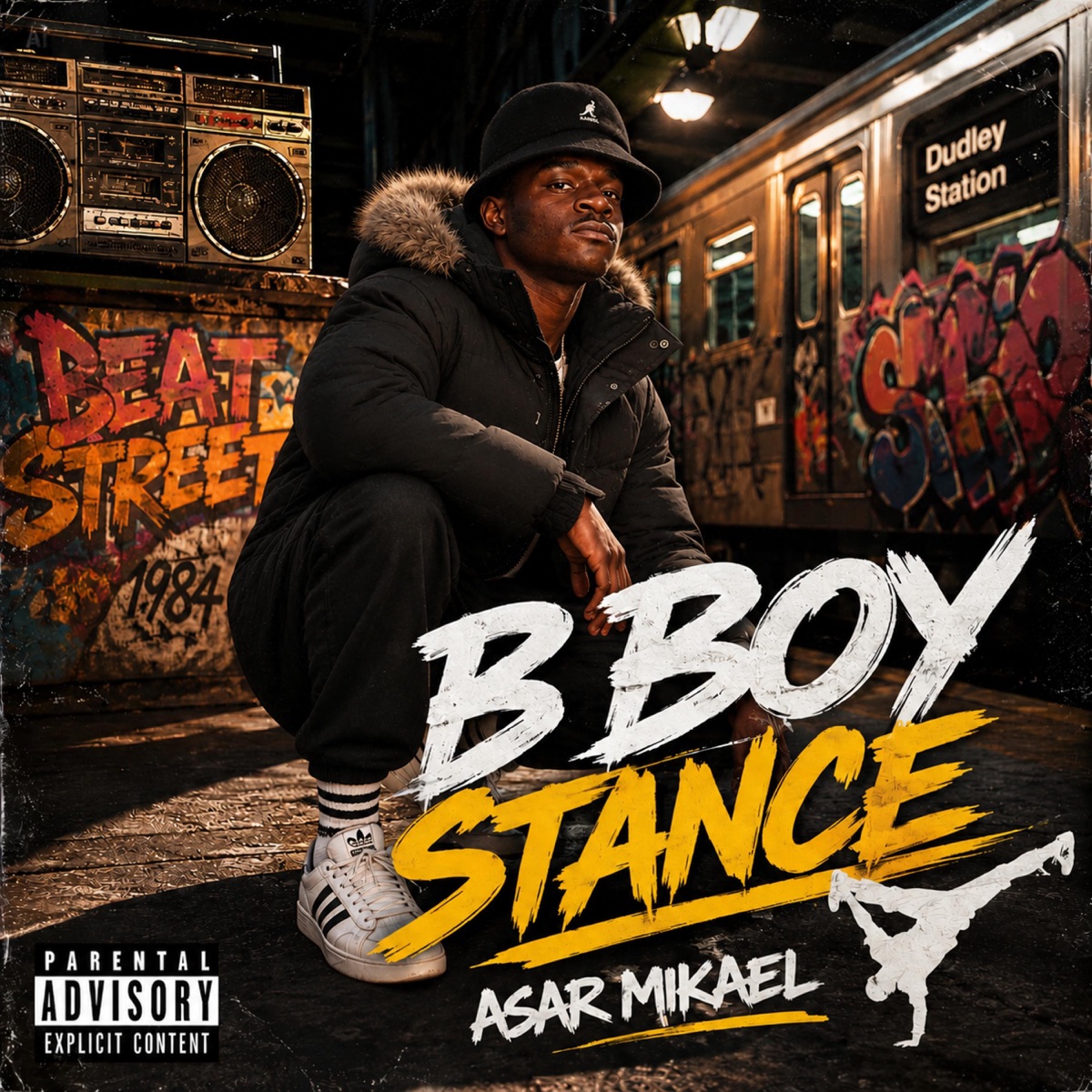 B Boy Stance - Single by Asar Mikael album cover