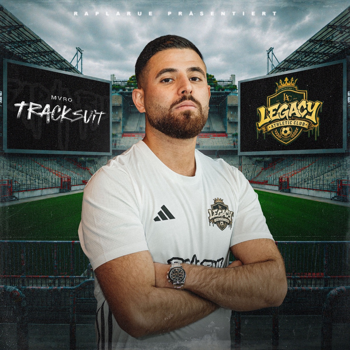 TRACKSUIT - Single by Rap La Rue & MVRO album cover