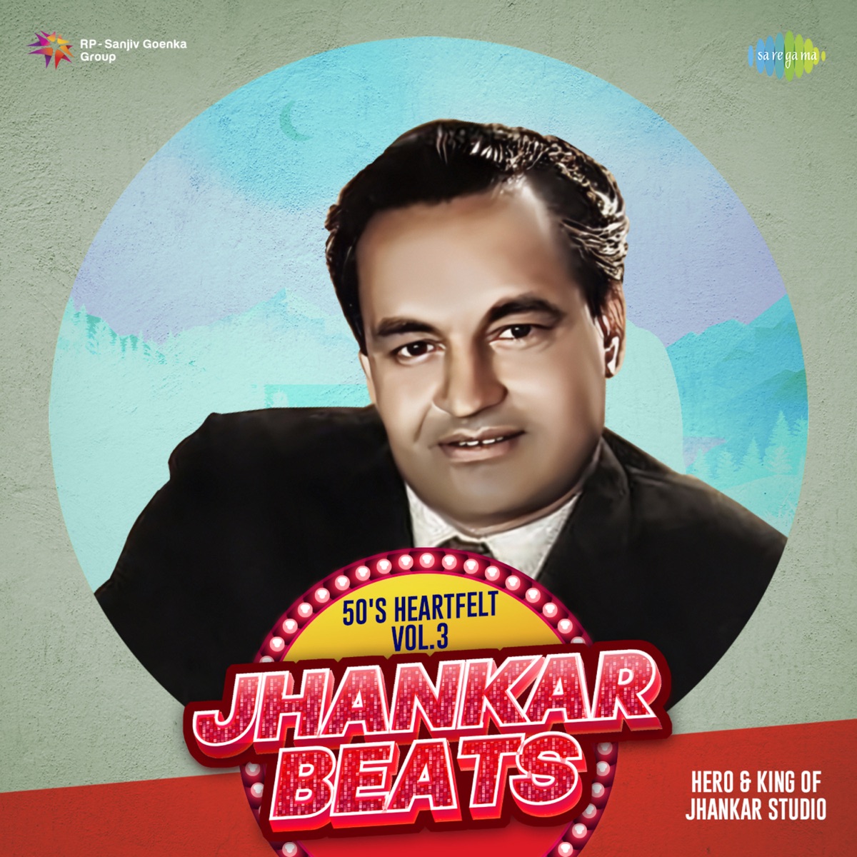 50's Heartfelt Jhankar Beats, Vol. 3 - EP by Shamshad Begum, Lata Mangeshkar & Mohd. Rafi album cover