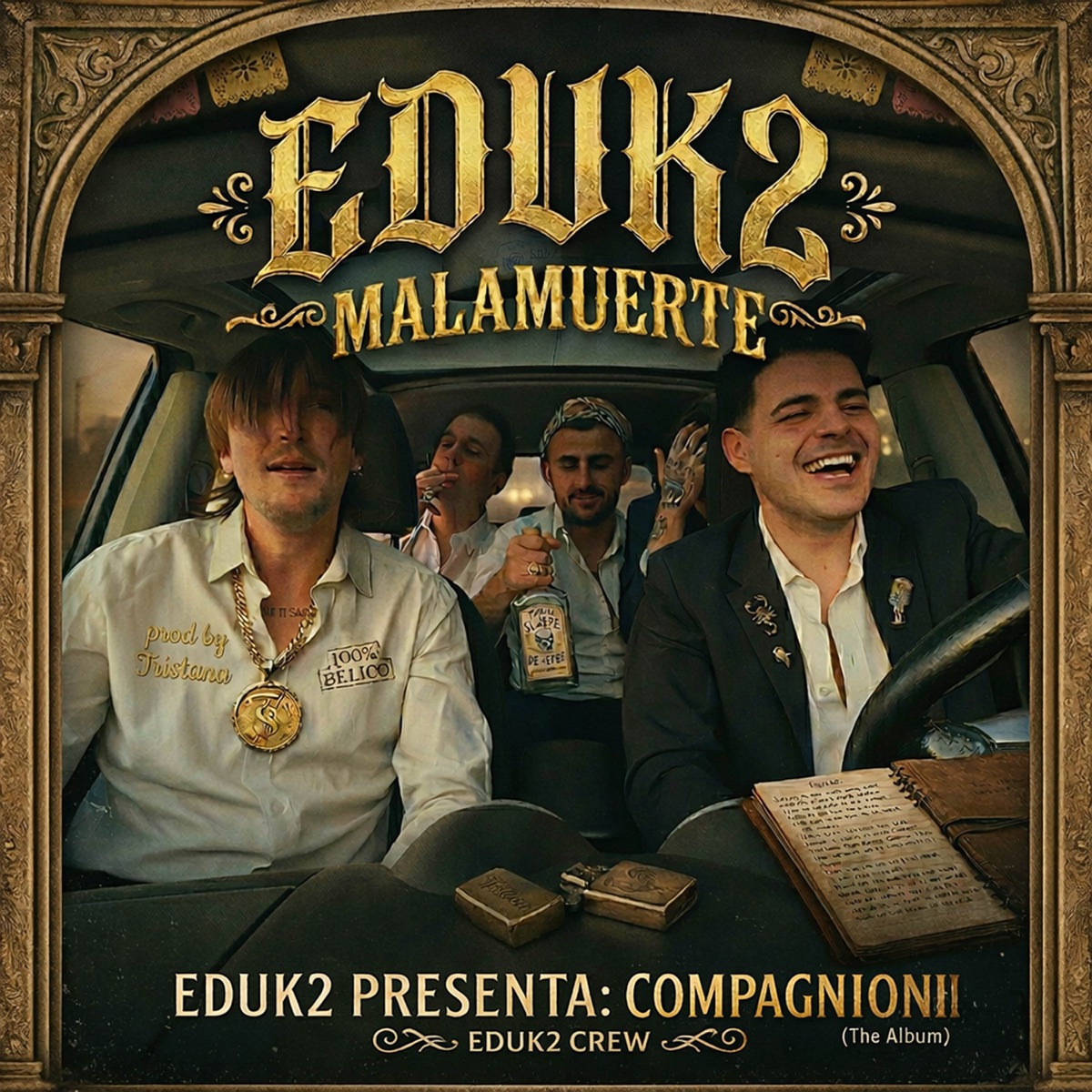 Malamuerte (with Tristana) - Single by Eduk2 album cover