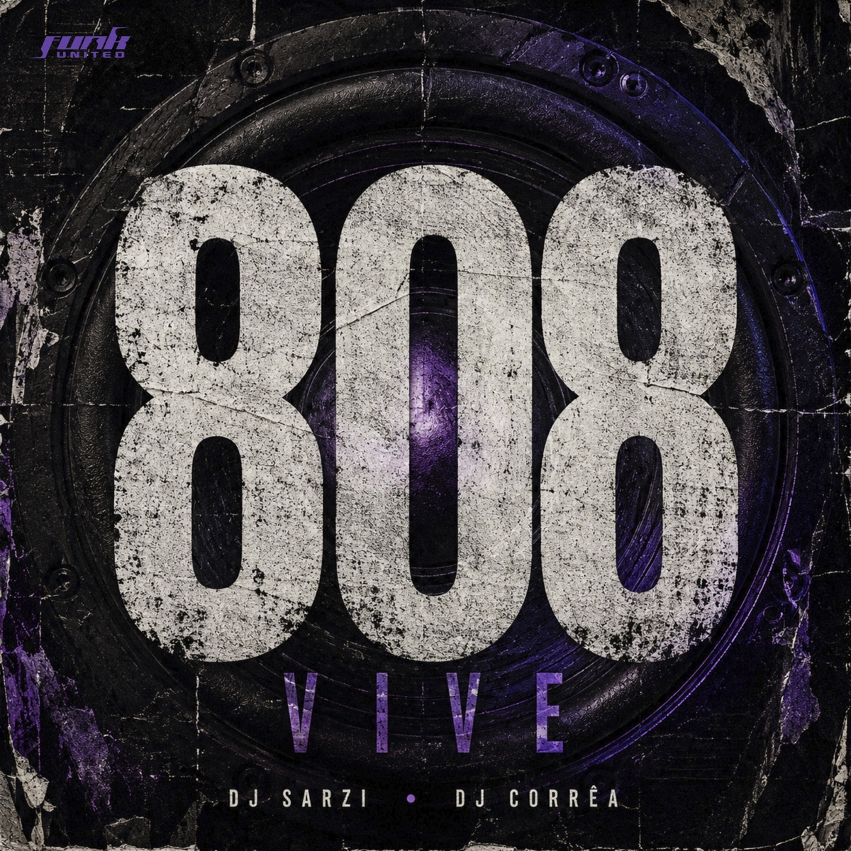 808 VIVE - Single by DJ SARZI, DJ Corrêa, Mc Gw & Mc Rd album cover