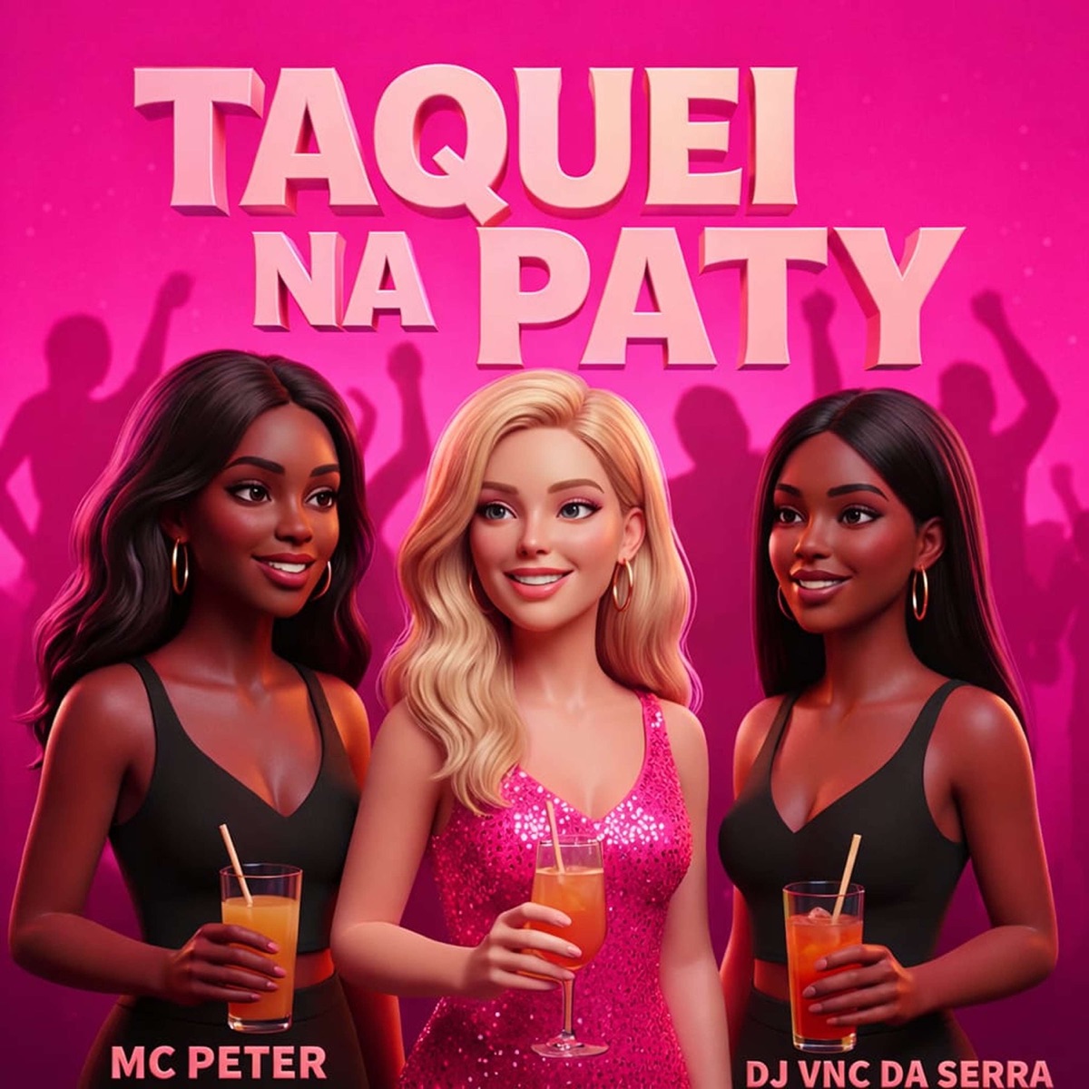 TAQUEI NA PATY - Single by DJ VNC DA SERRA & Mc Peter album cover