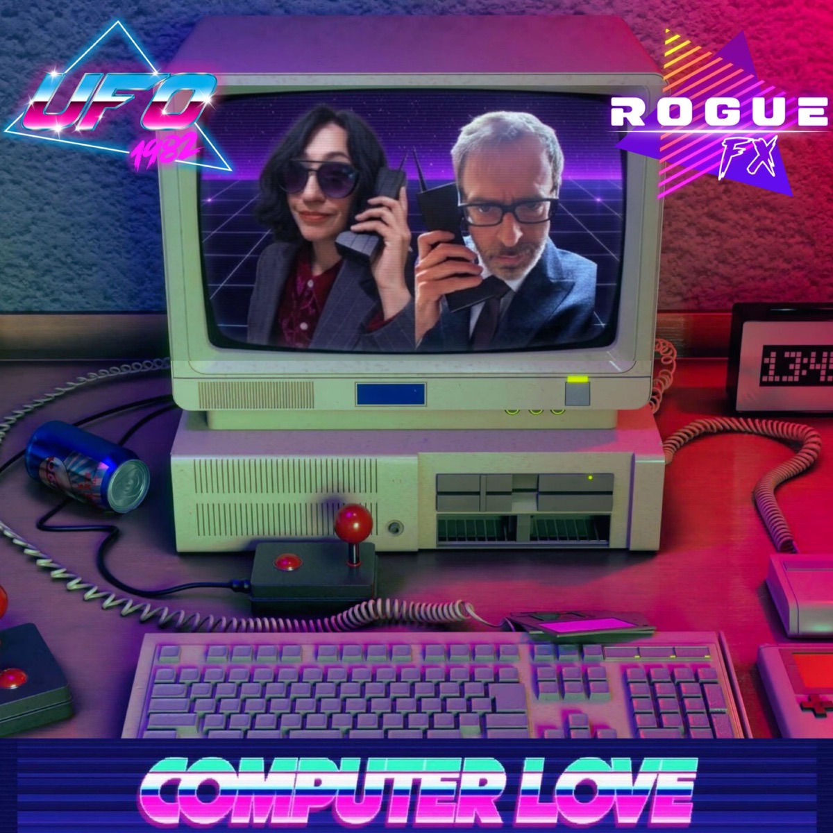 Computer Love - Single by U.F.O 1982 & Rogue FX album cover