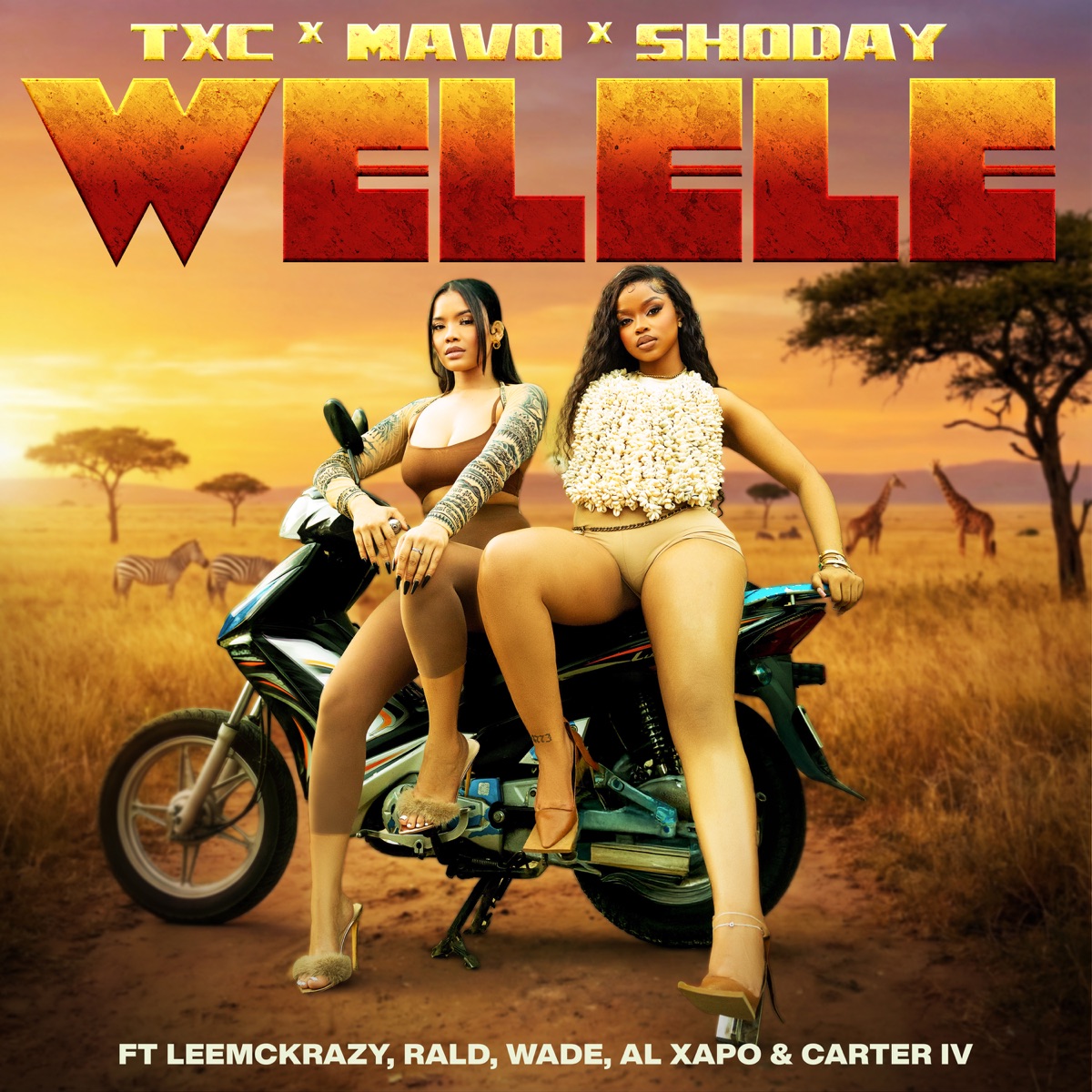 Welele (feat. Al Xapo, Carter IV, Leemckrazy, W4DE & Smeez & D3an) - Single by TxC, Mavo, Shoday & RALD album cover