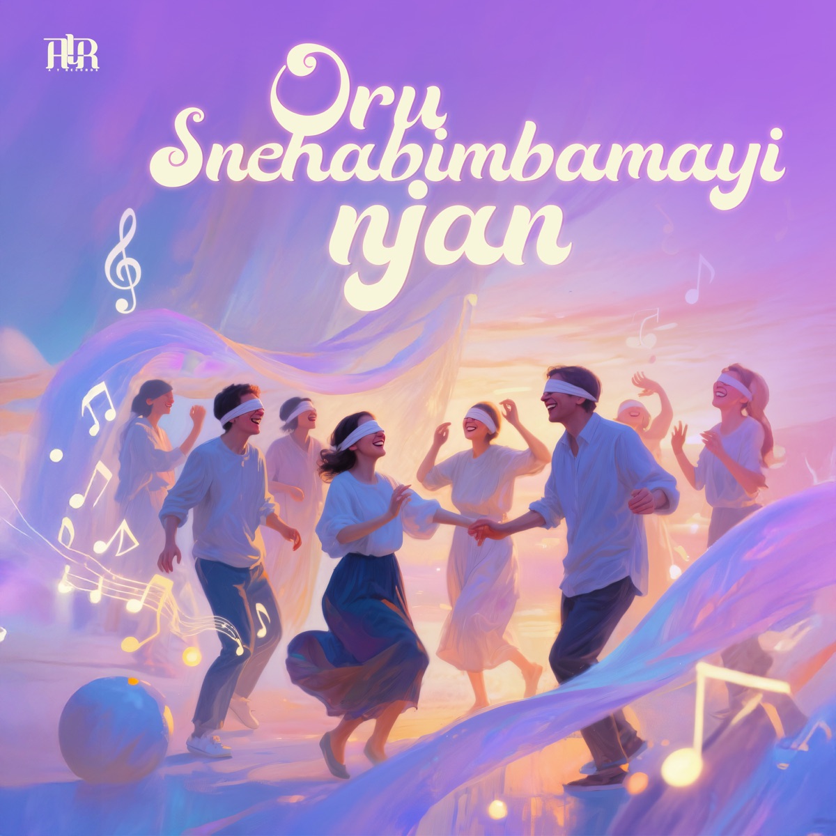 Oru Snehabimbamay Njan - Single by Afzal Yusuff, Sujatha, Vijay Yesudas, Srinivas & Kaithapram Damodaran Namboothiri album cover