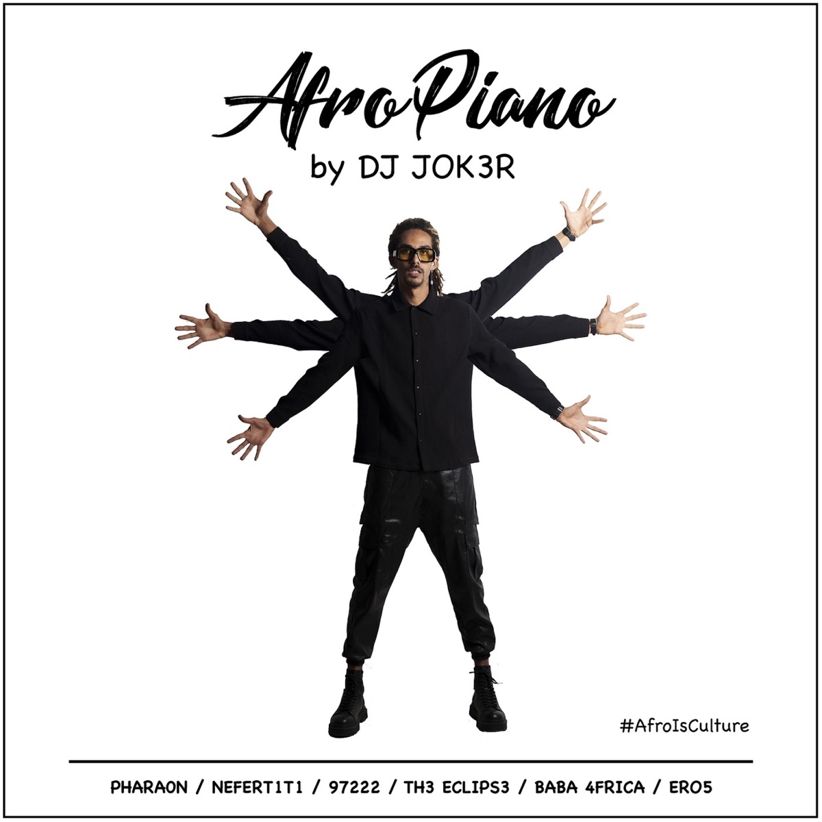 Afropiano by Dj Jok3r album cover