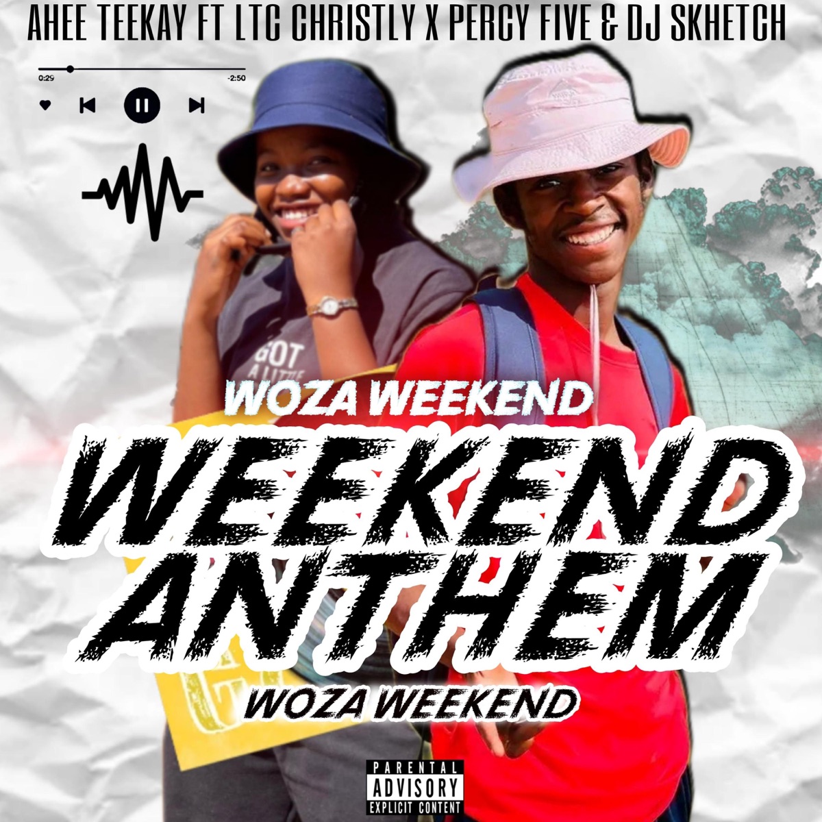 Weekend Anthem (feat. LTC_Christly, Percy five & Dj sketch) [Lekompo Version] - Single by Ahee Teekay album cover