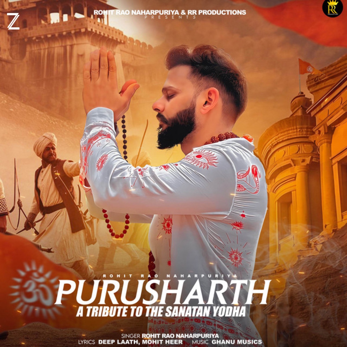 Purusharth (A Tribute To The Sanatan Yodha) - Single by Rohit Rao Naharpuriya album cover