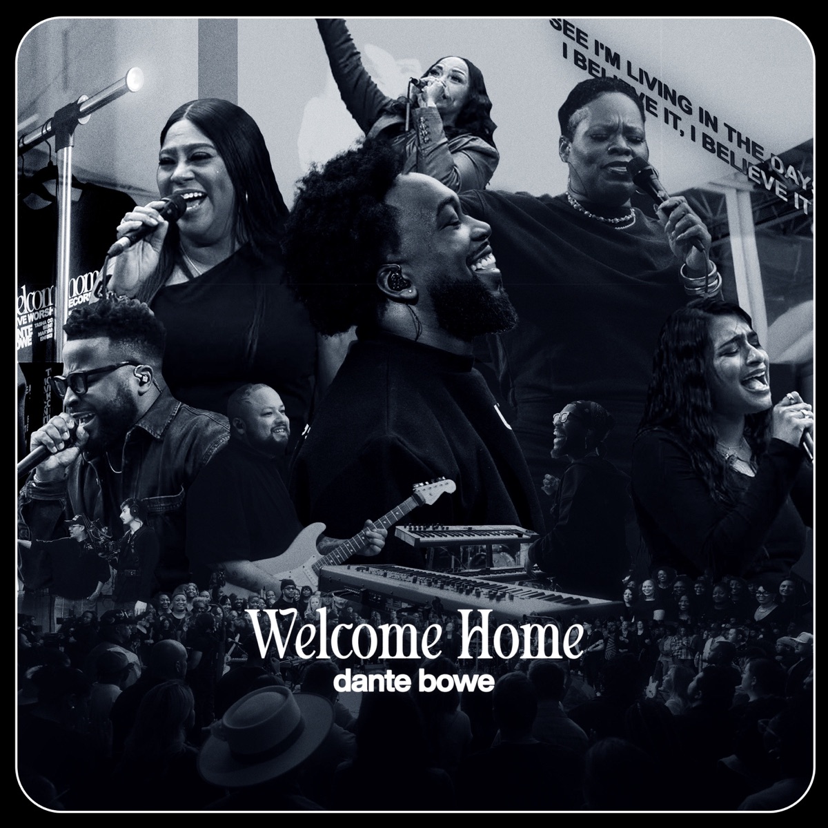 Welcome Home (Live) by Dante Bowe album cover
