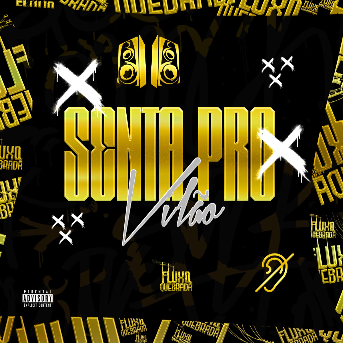 Senta pro Vilão - Single by dj caue mr, MC Davi CPR & MC Luana SP album cover